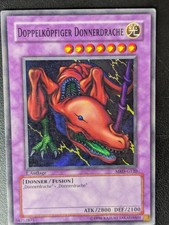 Doppelköpfiger Donnerdrache MRD-G120 1.Auflage Super Rare Deutsch EX Yugioh
