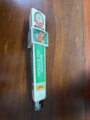 Ballast Point Spruce Tip Sculpin Beer Tap Handle Knob Breweriana Bar Pub Decor