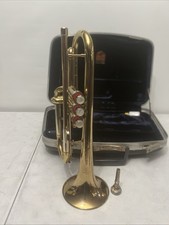 Cornetto vintage Conn Director in ottone con Bach. Boccaglio 101/2c e custodia originale