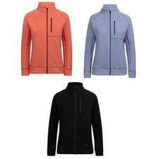 Image of Trespass Womens Fleece Script Light Weight Micro Full Zip Quick Dry Top 8-20