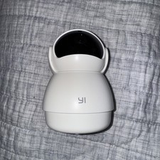 YI Dome Guard 1080p Indoor Security Camera Pan Tilt WiFi Night Vision White