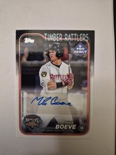 2024 Topps Pro Debut - Mike Boeve #PD-73 Autographs (AU, RC)