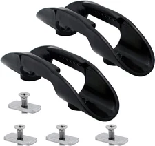 Kayak Paddle Clip Holder Fishing Net Clip w Track Mount - No Track, No Paddle