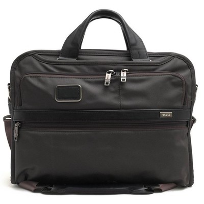 TUMI Bag Briefcase Business Bag for Men Nylon Leather Gray 26108IG2E ALPHA