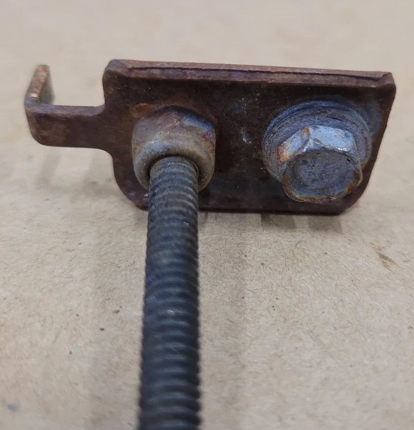 OEM 1994-2003 Dodge Dakota 5,2 L filtro de aire capó sombrero perno de sujeción 53031572AB Foto 4 de 4