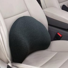 Super Snug Lumbar Support Pillow for Car, 100 Memory Foam Lumbar Pillow with...