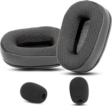 B450XT Replacement Ear Pads Cushions  Mic Foam   Compatible with BlueParrott B4