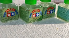 Tamiya 4 Bottles Thin Plastic Cement New