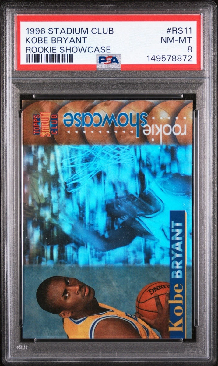 Kobe Bryant Basketball Grade 8 Rookie Sports Trading Cards