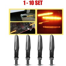 4-40x Amber Motorcycle Led Bullet Turn Lamp Signal Brake Blinker Lamp Waterproof