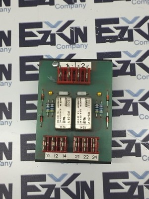 SDS 744.10727 2-Relay Board, 24VDC Coil 125VAC/30VDC 