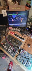 MORTAL KOMBAT 1 PCB JAMMA ARCADE BOARD SET REVISION 2.0 WORKING! (Y-UNIT) MIDWAY