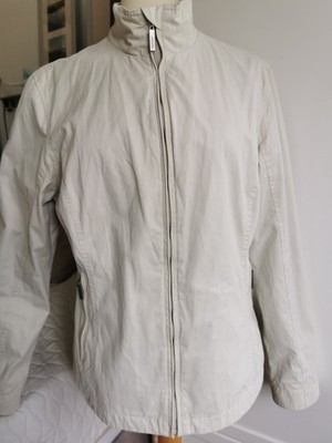 Original Musto Jacke mit Stehkragen, creme, Gr. 14 (ca. Gr. 40)