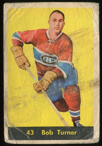 Bob Turner #43 1960 Parkhurst card