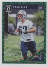 2018 Donruss Optic Rookies Green Velocity Prizm Ryan Izzo #124 t3w