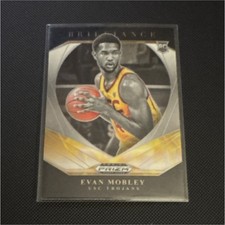 2021-22 Panini Prizm Draft Picks Brilliance Evan Mobley #2 USC Trojans NCAA