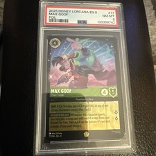 Disney Lorcana TCG Max Goof - Chart Topper 77/204 Fabled Legendary Foil