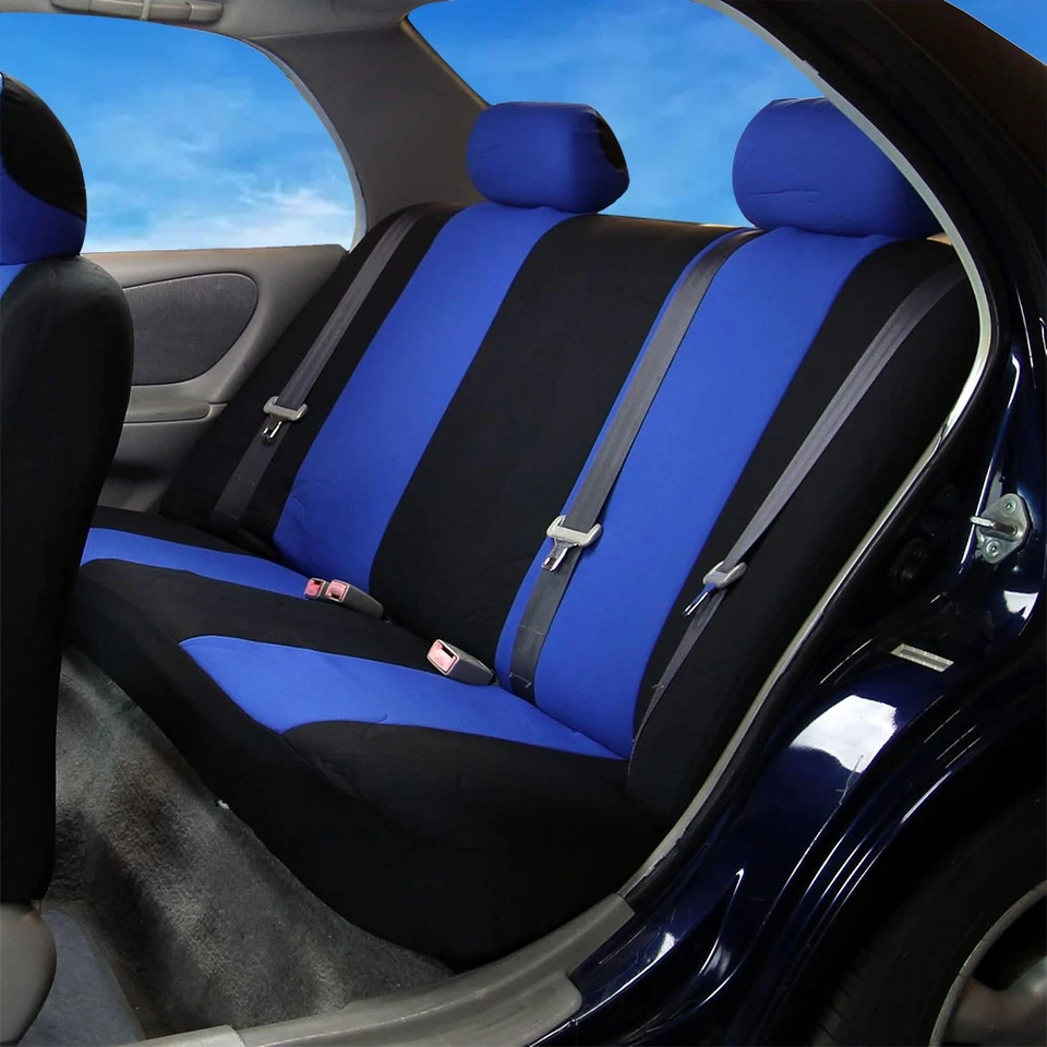 5 Seats Car Seat Covers High Back Bucket Auto Front Rear Seats Cover SUV Sedan Foto 3 de 4