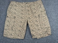Levi Strauss Co. Shorts Mens Size 42 Camo Green Tan Cargo Pockets