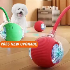 Automatic Rolling Dog Ball Toy Smart Interactive Rechargeable Puppy Toy
