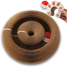 Magic Organ Cat Scratcher Board with Ball   Interactive Kitty Toy for Mental  P