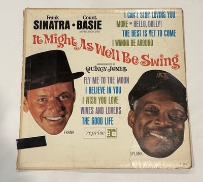 Frank Sinatra Count Basie It Might As Well Be Swing LP Reprise F-1012