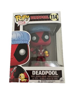 Funko Pop Vinyl Marvel Deadpool (Bath Time) 114 Pop Figure Christmas gift