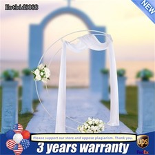 Large Crescent Wedding Balloon 7ft Moon Backdrop Stand Metal Arch Frame Wedding