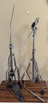 Pair Tama Road Pro Double Braced Hi Hat Cymbal Drum Stands