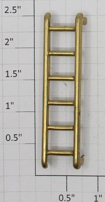 Lionel 400E-82 Brass 6-Rung Tender Ladder (1)