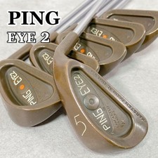 PING EYE2 Beryllium Copper Iron Set 6 Clubs 5-9 W Flex R Classic Model Free Ship