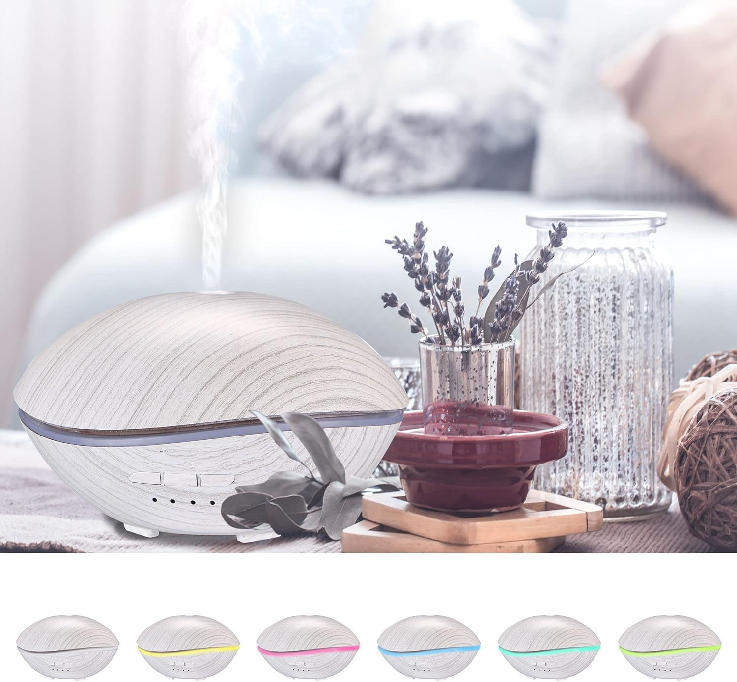 Diffusore Stone 500ml Legno Bianco | Il Must-Have per la Tua Casa - 3