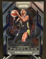 2025 Panini Prizm WNBA Fearless Dijonai Carrington #10 Minnesota Lynx