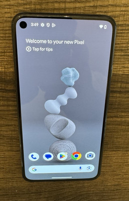 Google Pixel 5 128GB Black Factory Unlocked Bootloader Unlockable Good