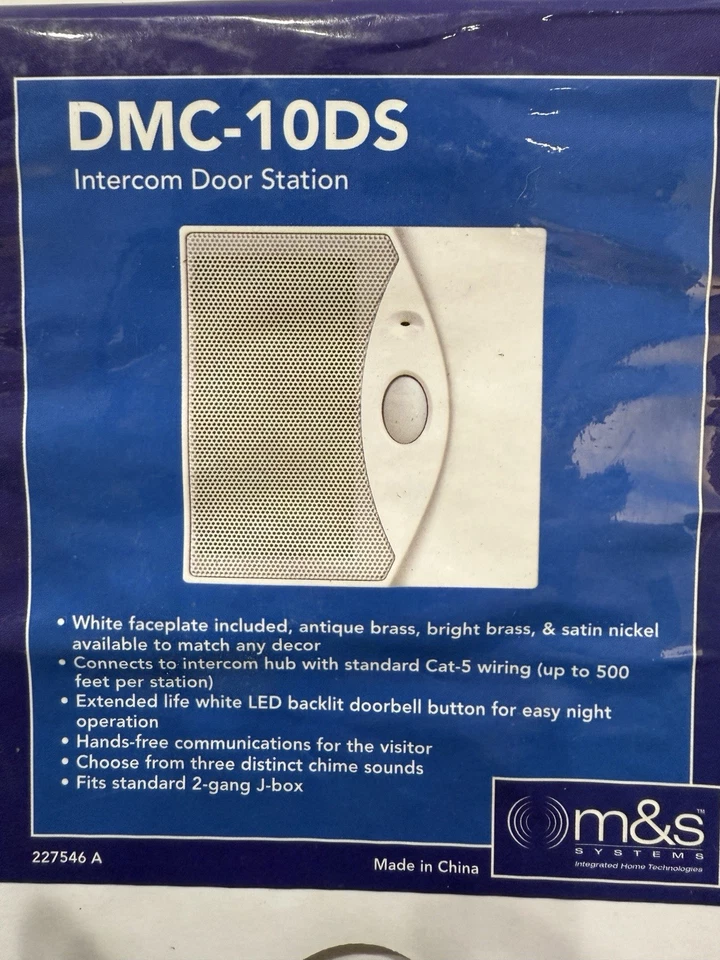 M&S Systems DMC-10DS Intercom Door Station - Image 4 of 4