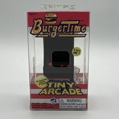Super Impulse Tiny Arcade BurgerTime Handheld Electronic Game World's Smallest