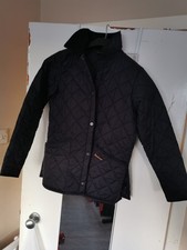 Barbour Heritage Liddesdale black quilted jacket  Kids Size Large