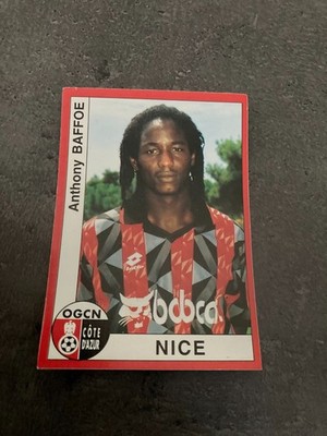 PANINI FOOTBALL 1995 N°225 ANTHONY BAFFOE E92 sticker sticker vignette