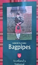 Scotland's National Musical Instrument Junior Bagpipes Mini Playable