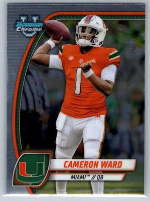 2024 Bowman University Chrome Cameron Ward #38