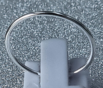 10x Ringschienen Für Schmuckherstellung – Verstellbare Ringe, Metall, 10x15 Mm Klebefläche
