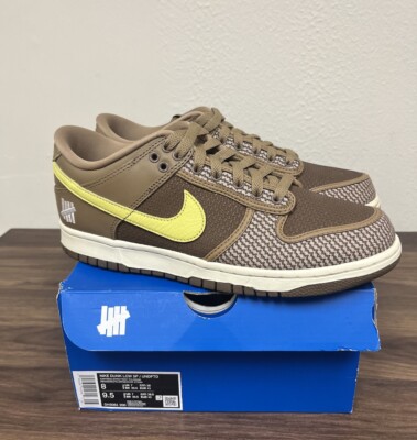 Size 8 Nike Dunk Low x Undefeated Dunk vs. AF1 Canteen Lemon DH3061-200 Men's