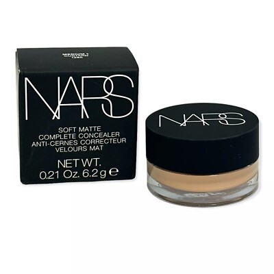 NARS Soft Matte Complete Concealer *Medium 1 Custard* 0.21oz./6.2g NEW IN BOX