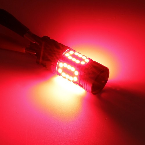 SYNETICUSA CANBUS Error Free 3157 Red LED Light Bulbs Strobe Flash Brake Tail - Bild 7 von 10