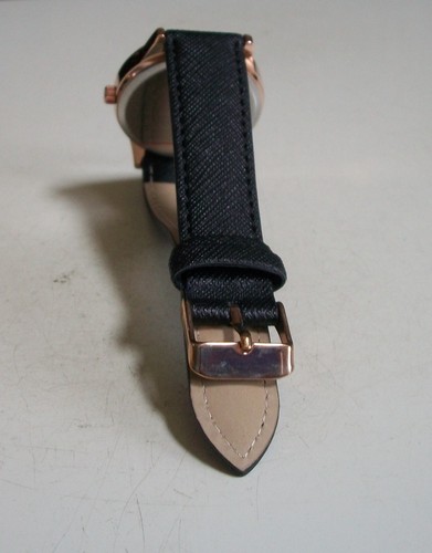 Women's Pink, Black, Blush, Turquoise, Denim Look Leather Band Fashion Watch - Picture 9 of 78