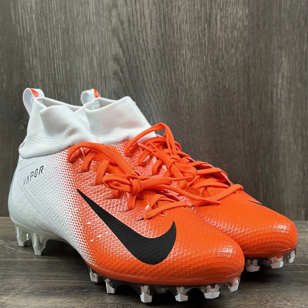 Nike Vapor Untouchable Pro 3 Football Cleats Men s Sz 12.5 Orange AO3021 118