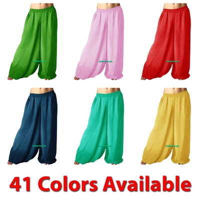 Chiffon Harem Pant Yoga Belly Dance Pantaloons Trouser Baggy Aladdin Halloween