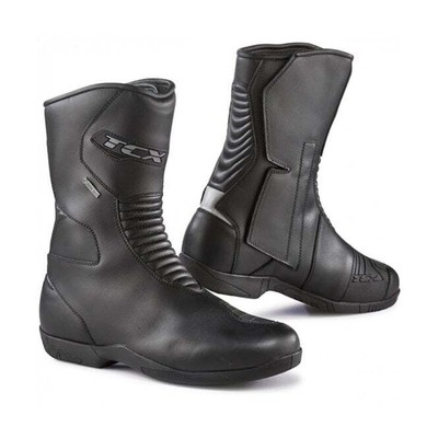 TCX X-Five.4 Gore-Tex Breathable Waterproof Motorcycle Boots (Black)