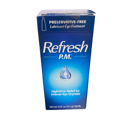 Refresh PM Sensitive Lubricant Eye Ointment    0.12 oz (2 Pack)
