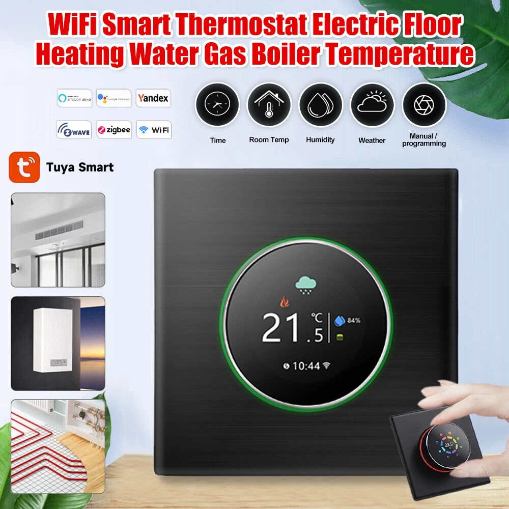 Tuya Smart Thermostat Electric Floor Heating Wifi Termostato Digital Warm  Underfloor Temperature Controller Alexa Google Home - Smart Temperature  Control System - AliExpress